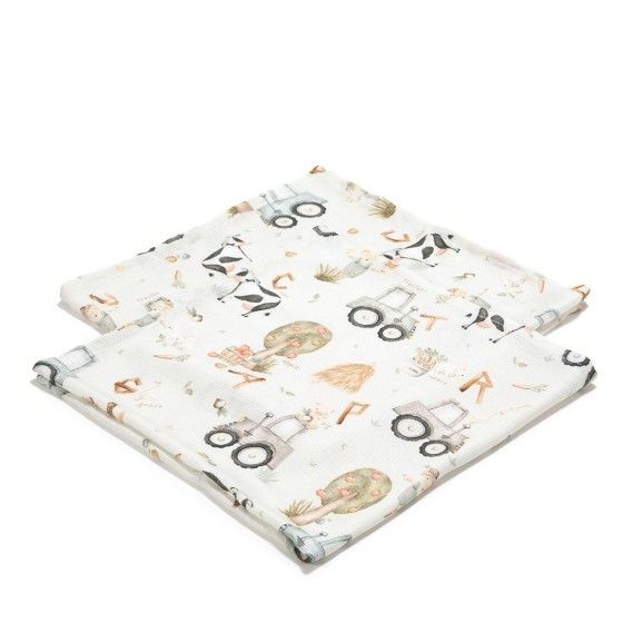 LA MILLOU BAMBOO DIAPERS SET - ABC FARM