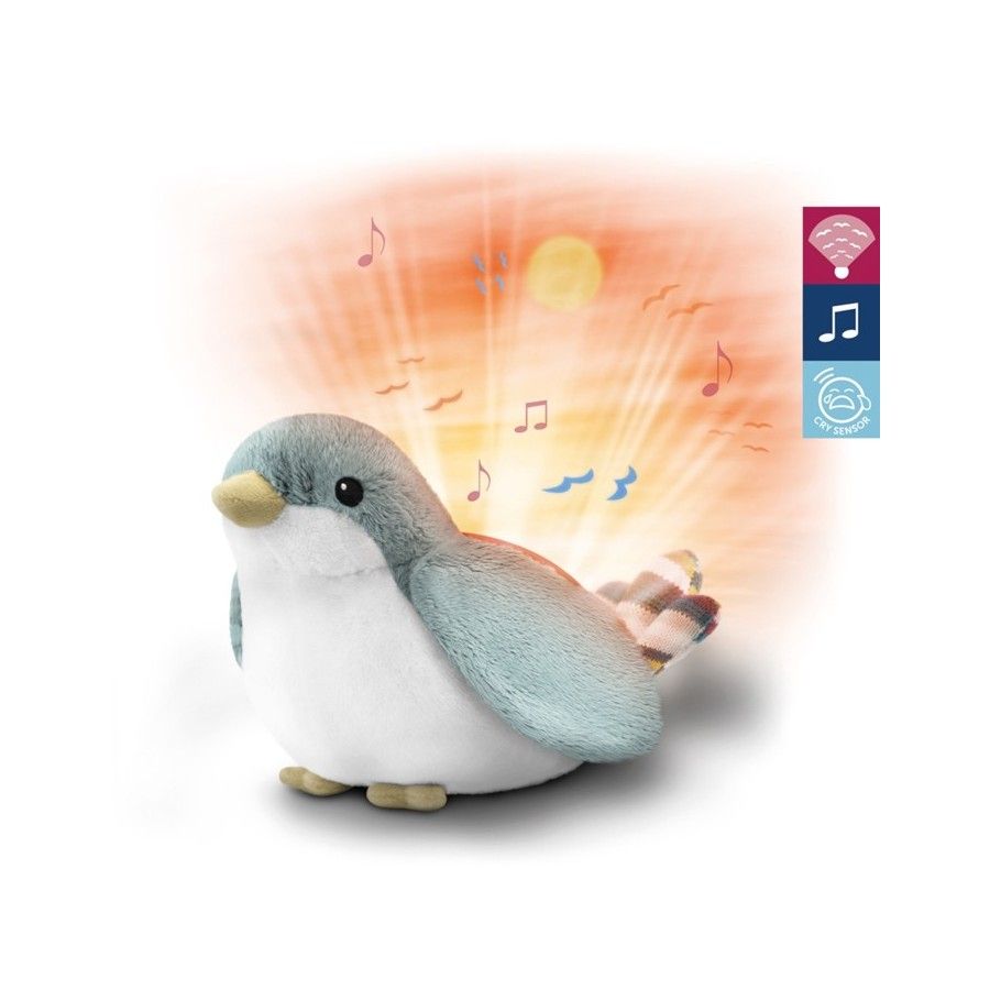 Zazu SHALLY projektor západního slunce ptáci