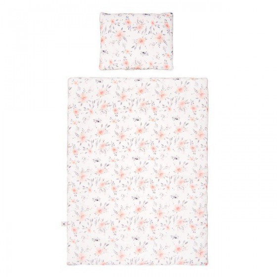 Samiboo - Pillowcases for bedding flowers pink projection
