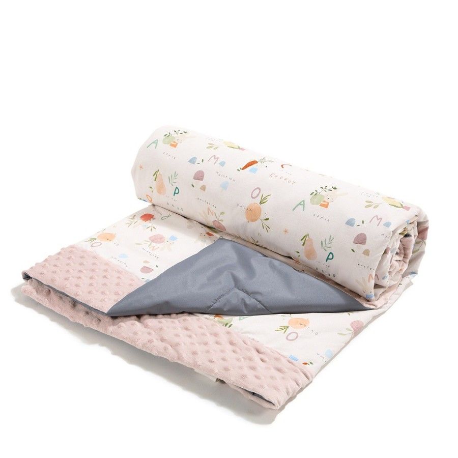 LA MILLOU KOC PIKNIKOWY MINKY - XL - ABC FRUITS - SMOKE ROSE