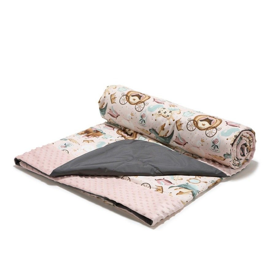 LA MILLOU KOC PIKNIKOWY MINKY - XXL - PRINCESS - SMOKE ROSE -
