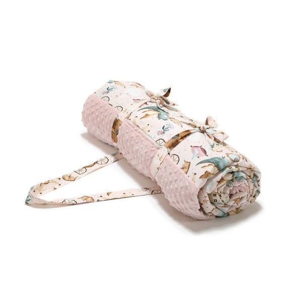 LA MILLOU KOC PIKNIKOWY MINKY - XXL - PRINCESS - SMOKE ROSE