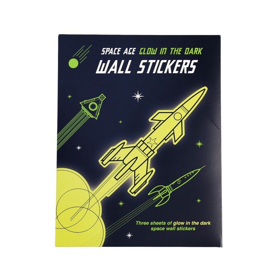 Rex London 在宇宙黑暗中发光的贴纸