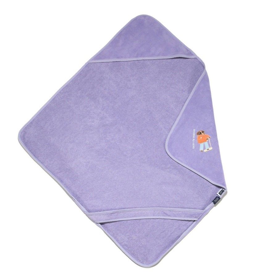 LA MILLOU TOWEL BAMBOO - S - PURPLE FAMOUS CARLA