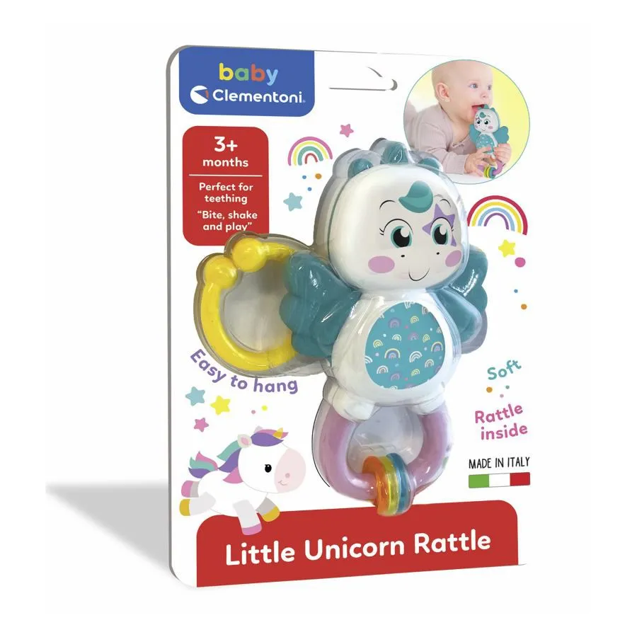 Clementoni Baba - interaktív csörgő egyszarvú -