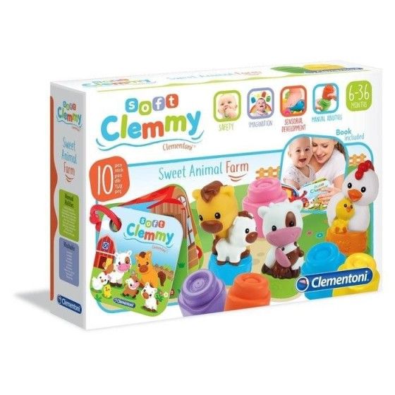Clementoni Baby Clemmy - Aranyos háziállatok - 8005125178490