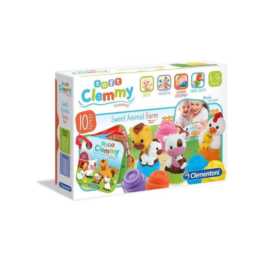 Clementoni Baby Clemmy - Słodkie zwierzaki - 8005125178490