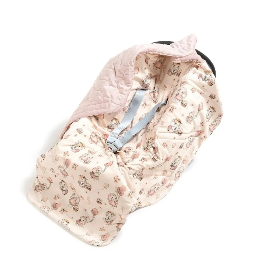 La Millou Car Seat Blantet - Jersey Rossy