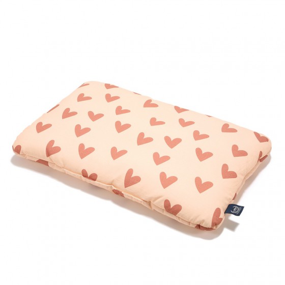 LA MILLOU PODUSZKA DO SPANIA BAMBOO - L - HEARTBEAT PINK