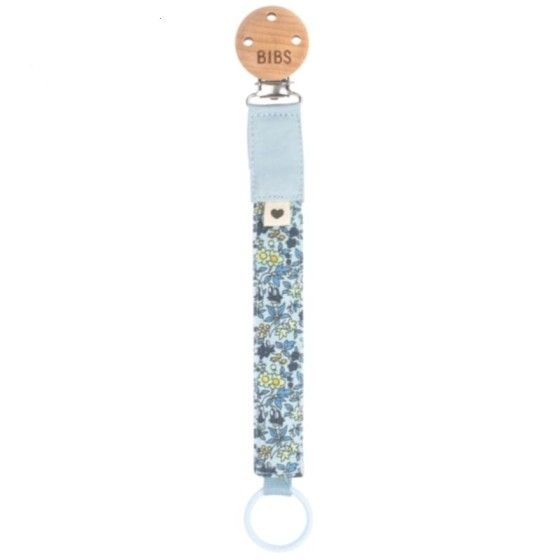 BIBS Liberty Pacific Clip Chamomile Gyab Baby Blue Cawifiers 100% Szerves pamut