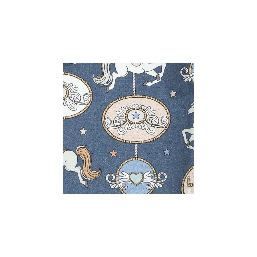 LA MILLOU BAMBUS-MUSSELIN-SWEATSHIRT – LUNAPARK BEI NACHT