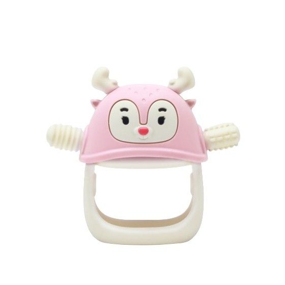 Smily Mia Gryzak dla Niemowlaka Renifer Light Pink