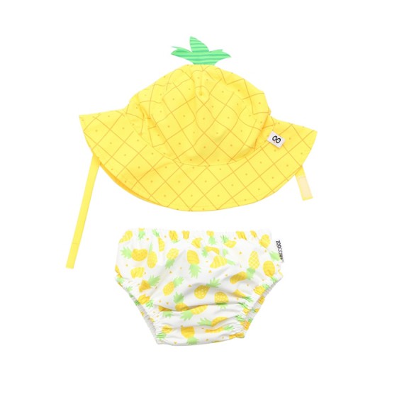 Zoocchini Badetuch mit der Ananas-S-Kappe