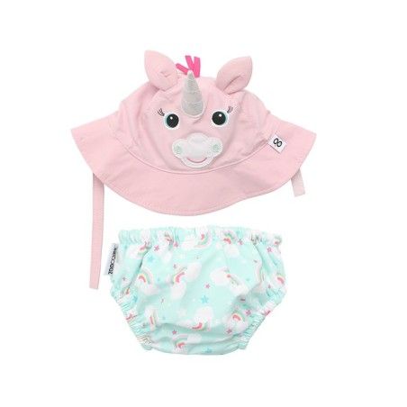 Zoocchini Купальний діамант з капелюхом єдинорога S