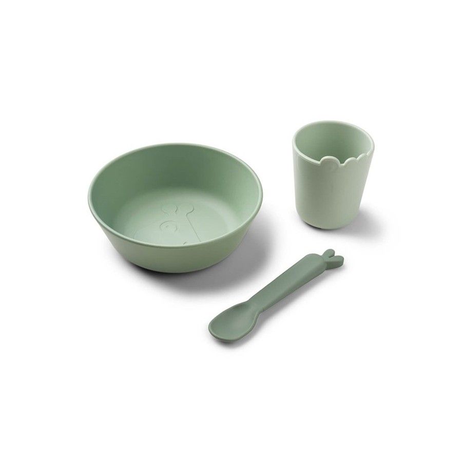 Done by Deer Kiddish Green Lunch Set 3.