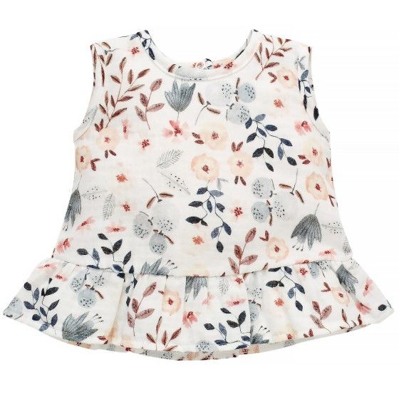 Pinocchio Blouse on the Summer Garden Ecru 74