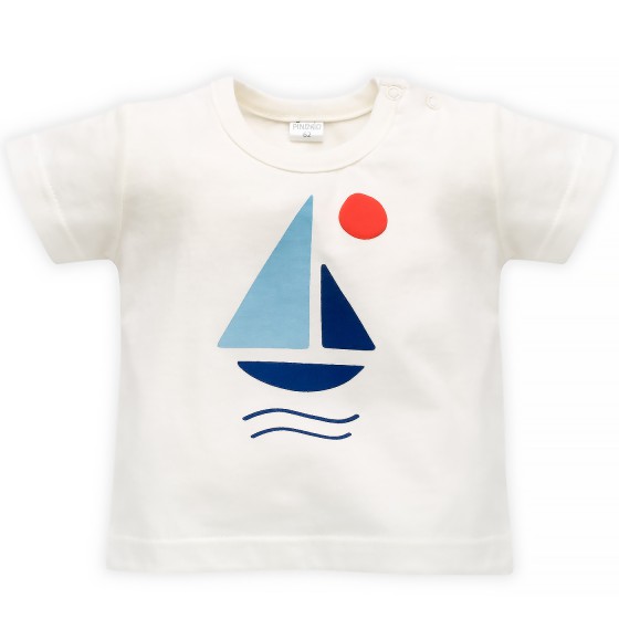 PINOCCHIO TSHIRT SAILOR ECRU 80