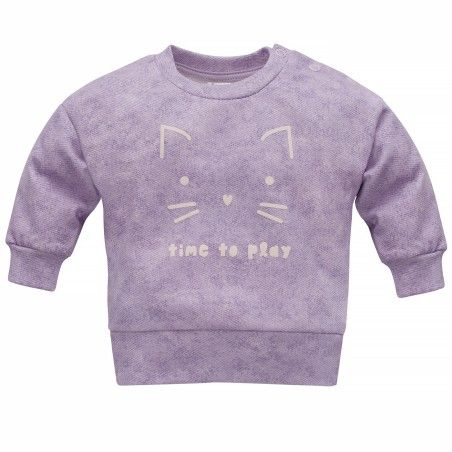 Pinokio mikina Lilian fialová 80