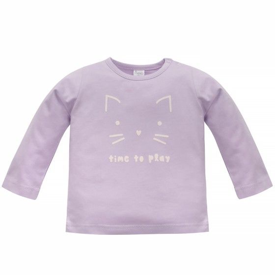 BLOUSE PINOCCHIO MANCHES LONGUES LILIAN VIOLET 80