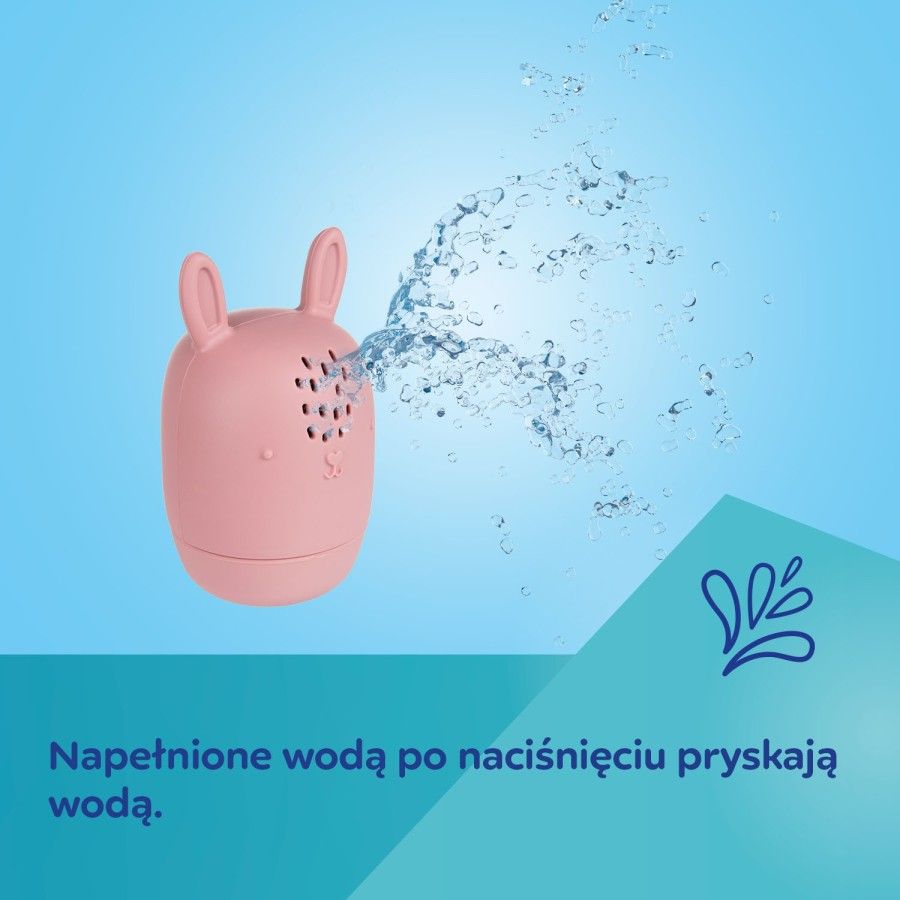 Canpol un ensemble de jouets de bain en silicone déroulés
