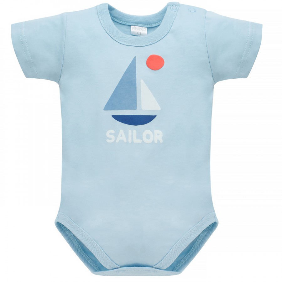 PINOCCHIO KURZARM BODY SAILOR BLUE 80