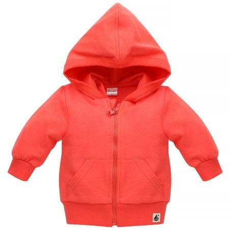 MIKINA PINOCCHIO S KAPUCÍ SAILOR RED 62