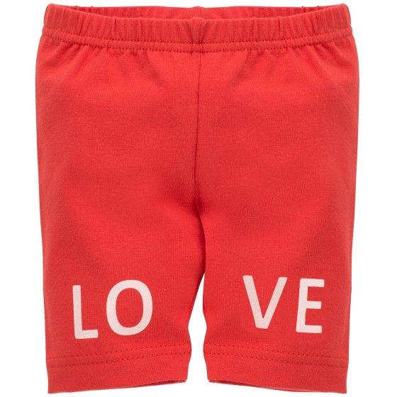 Pinokio Leginsy Dziewczęce Krótkie Love And Love 68 Czerwone