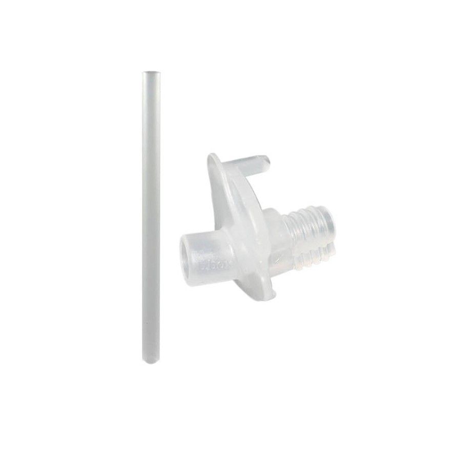 A set of straws with a connector for a trivy bottle 450 ml, b.box