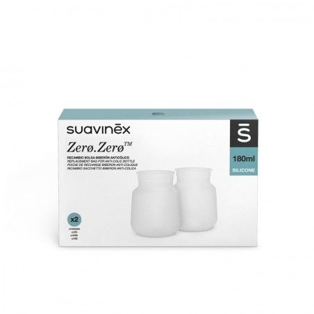SUAVINEX EINE SILIKON-ANTIKOLBEN-TASCHE FÜR DIE FLASCHE ZERO ZERO