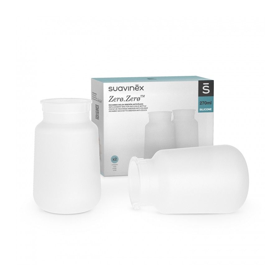 SUAVINEX Bolso anti-circular de silicona para cero cero botella |