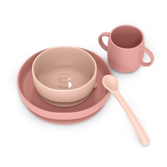 SUAVINEX Feeding kit Color Essence Pink 4m +