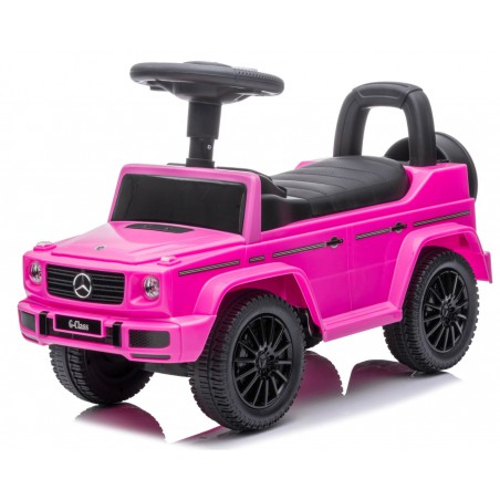 SUN BABY JEŹDZIK PCHACZ CHODZIK DLA DZIECI MERCEDES BENZ G 350D PINK