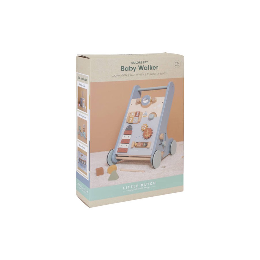 Andador educativo de madera FSC Little Dutch Sailors Bay