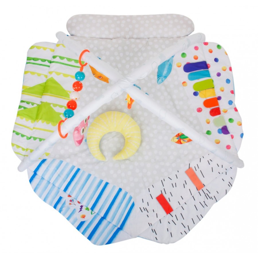 SUNS BABY MAT EDUCATIVO PARA BEBÉS 2W1 MUNDO MUSICAL 101X95 CM