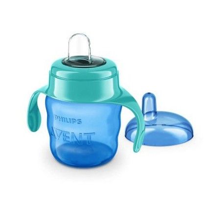 Philips Avent Kubek Niekapek s náustkom 200ml - modrá