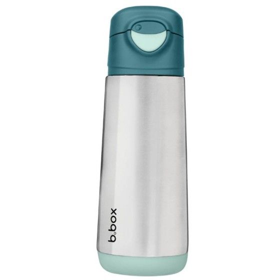 b.box Bouteille thermique à bouche sportive de 500 ml, Emerald