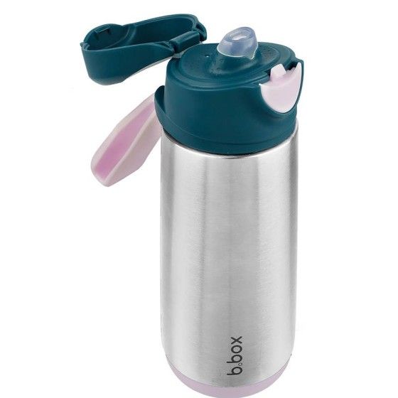 b.box Una bottiglia termica con un boccaglio di sport 500 ml, indaco