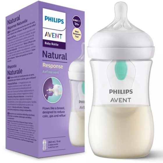 Philips Avent Відповідальна натуральна пляшка з накладанням