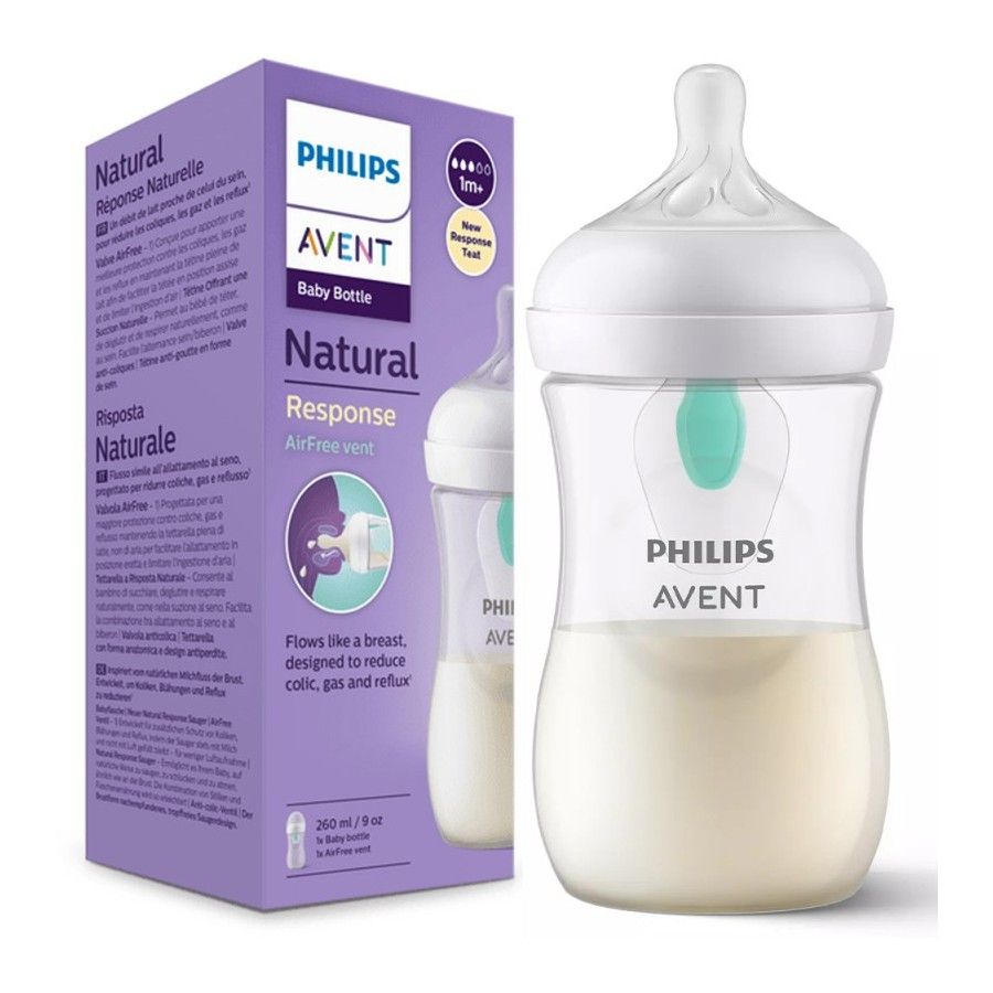 Philips Avent Responsywna butelka Natural z nakładką