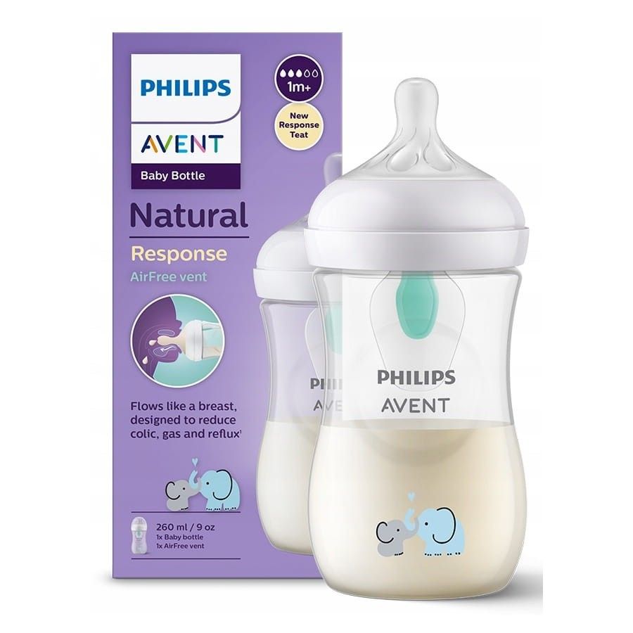Philips Avent Responsywna butelka Natural z nakładką