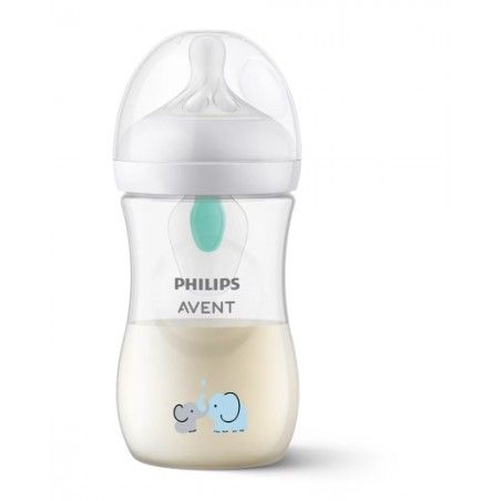 Philips Avent Responsywna butelka Natural z nakładką antykolkową AirFree 260 ml