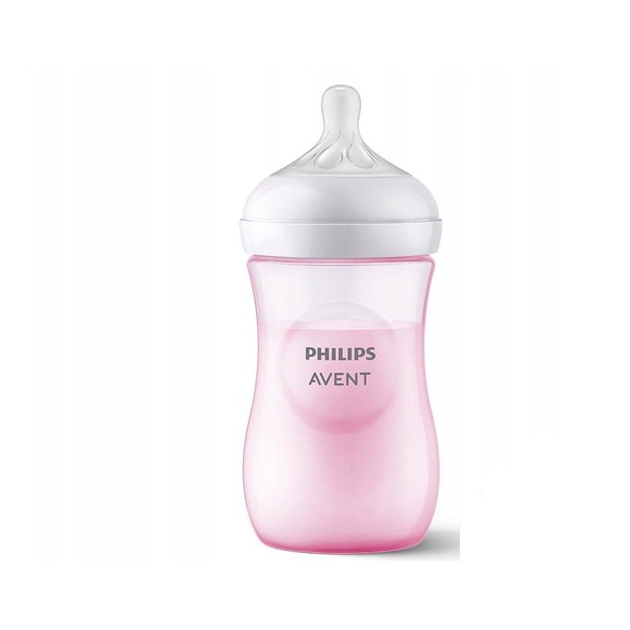 Philips Avent Reaktionsflasche Natürliche 260 ml rosa