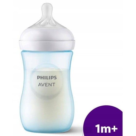 Philips Avent Responsywna butelka Natural 260 ml blue