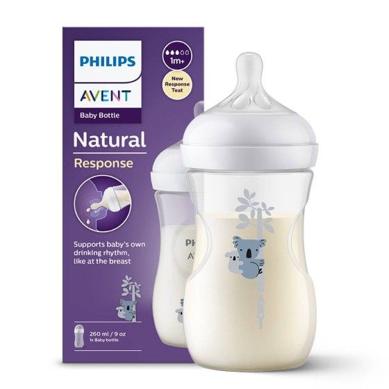 Philips Avent Responsywna butelka Natural 260 ml koala