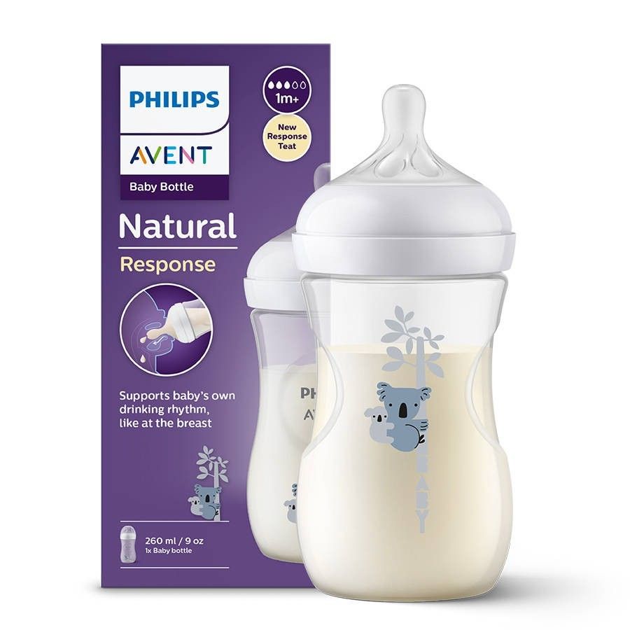 Philips Avent Botella responsiva Natural 260 ml koala