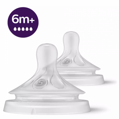 Philips Avent Reaktionsfähiger Natürlicher Drachen 6 m + 2 Löffel.