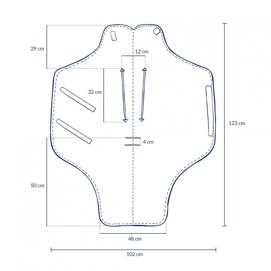 La Millou COUVERTURE MULTI SIÈGE AUTO - BOHO COCO