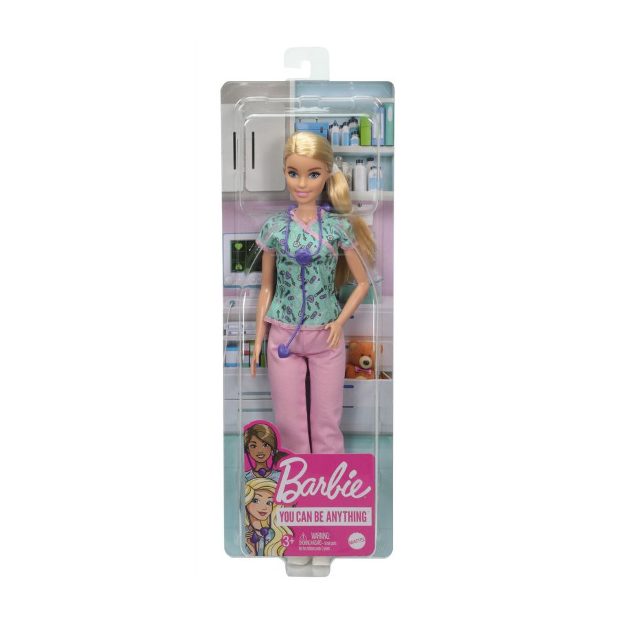 Barbie Kariera lalka pielęgniarka - 887961921427