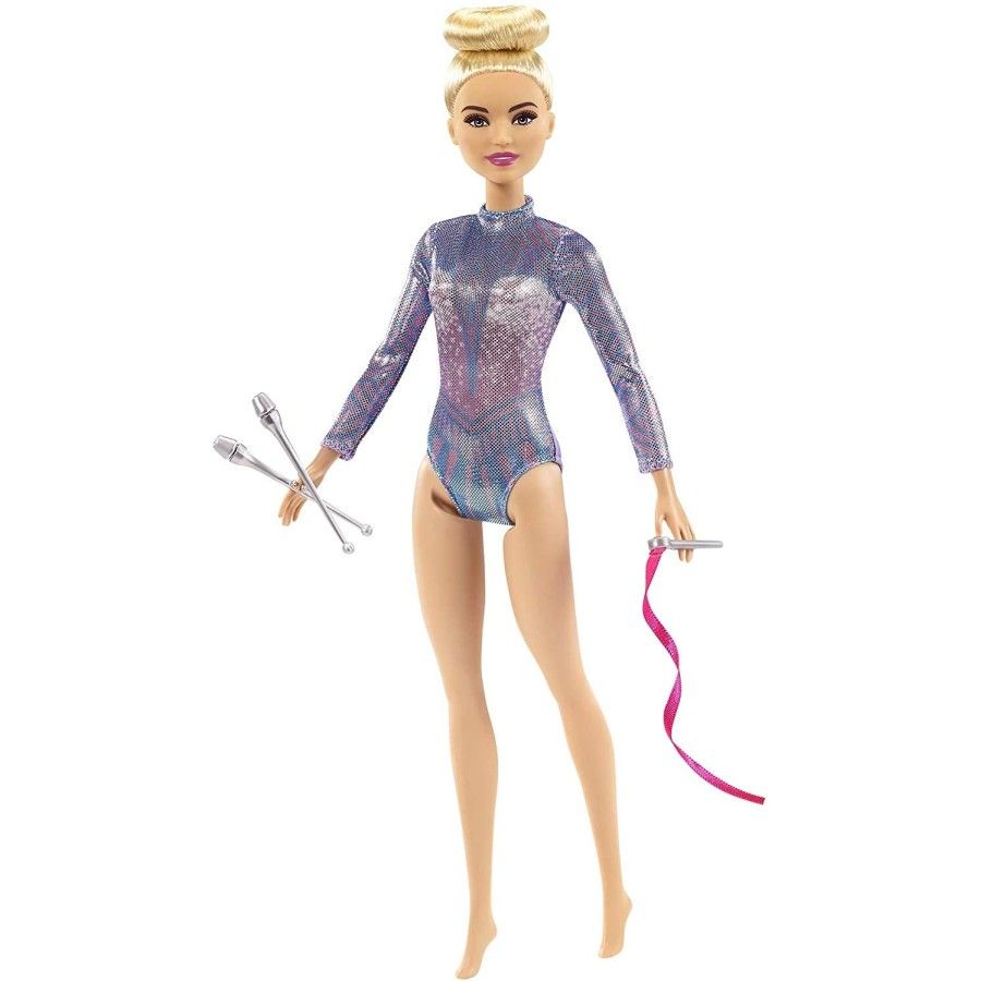 Barbie carrera de muñeca gimnasta