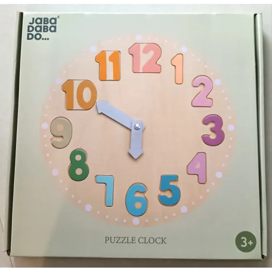 Jabadabado fából készült óra puzzle - 7332599025434
